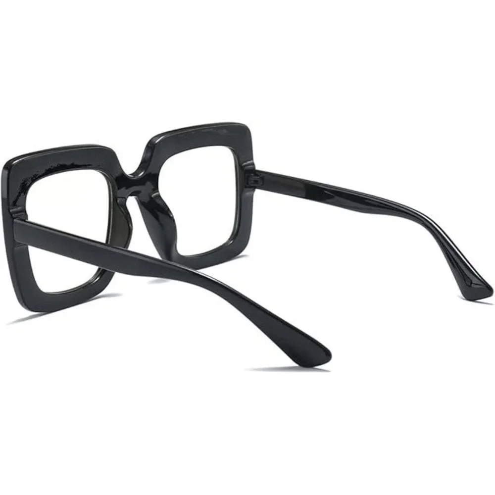 Rhinestone Glasses Fashion Frames Women's Eyeglasses‎ Clear Lens Square Festival